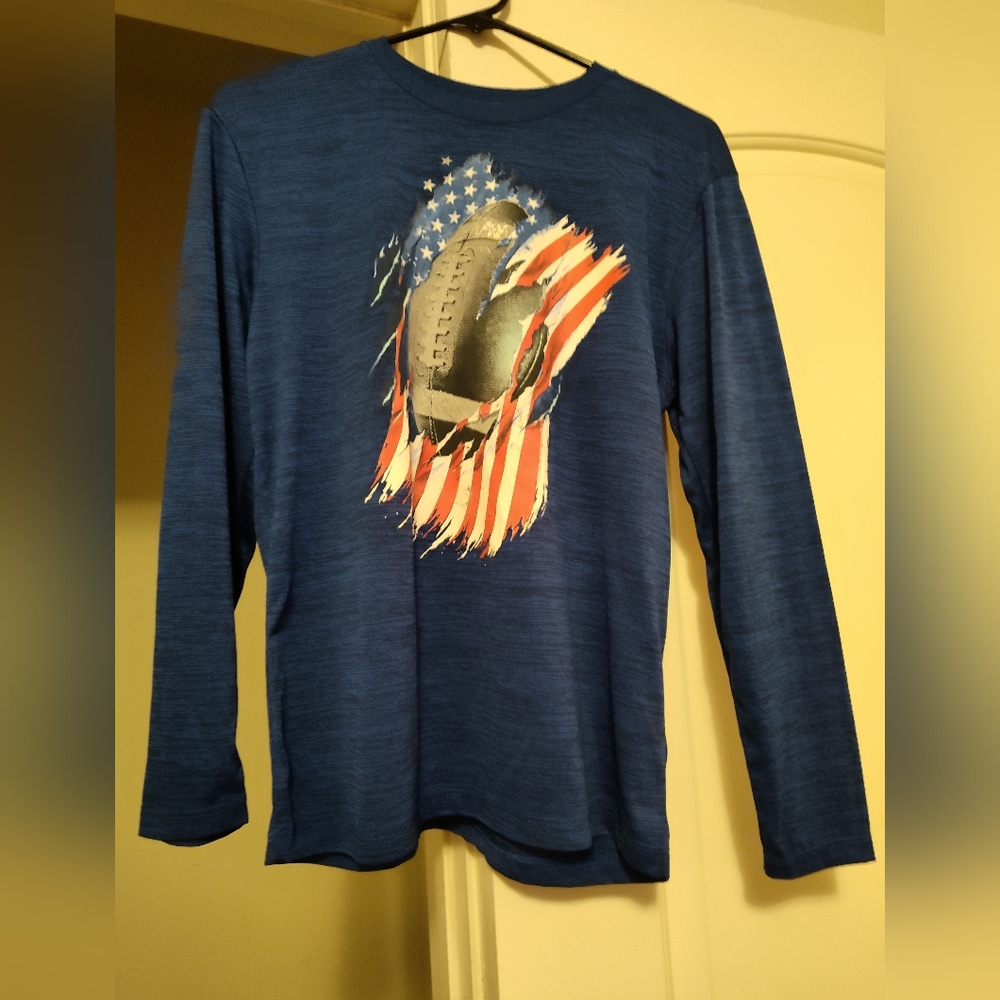 Tek Gear Blue Long Sleeve Shirt